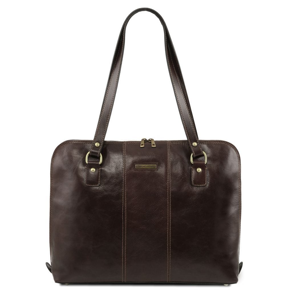 Ravenna - Exclusive lady business bag | TL141795 - Premium Leather briefcases - Shop now at San Rocco Italia