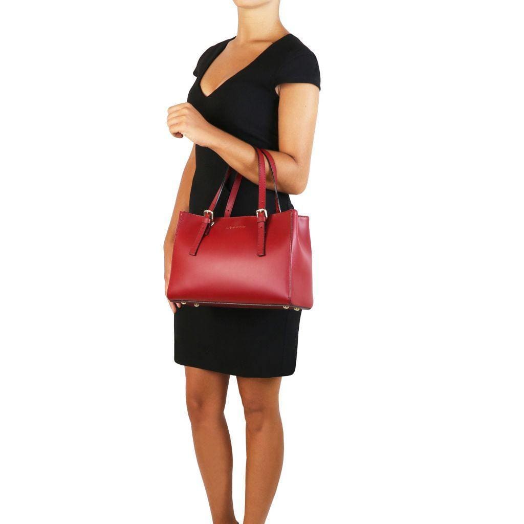 Aura - Leather handbag | TL141434 - Premium Leather handbags - Shop now at San Rocco Italia