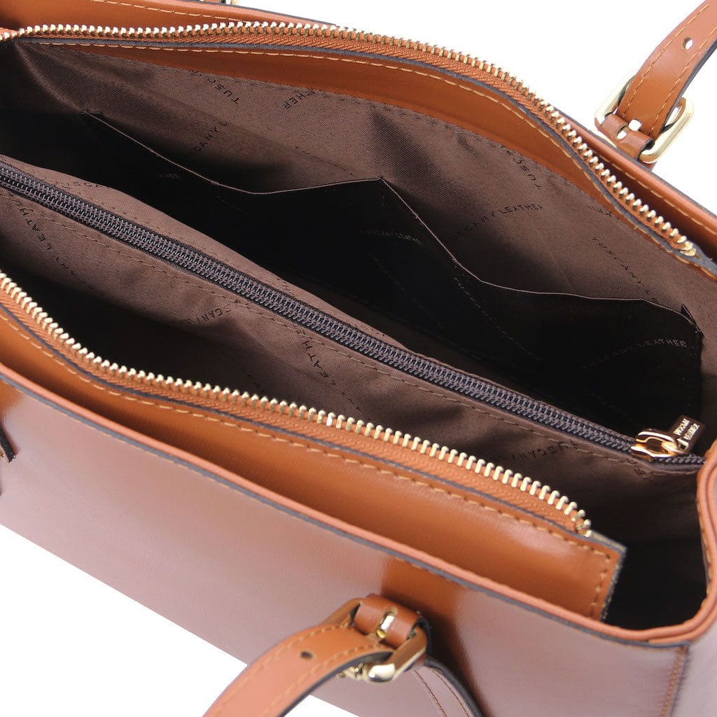 Aura - Leather handbag | TL141434 - Premium Leather handbags - Shop now at San Rocco Italia