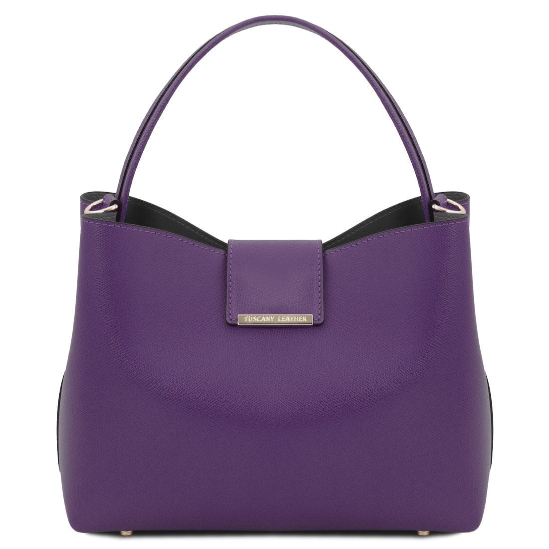 Clio - Palmellato leather bucket bag | TL141690 - Premium Leather handbags - Shop now at San Rocco Italia