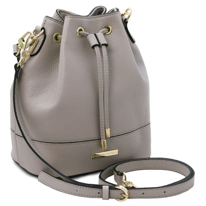 TL Bag - Leather bucket bag | TL142146 - Premium Leather handbags - Just €150.06! Shop now at San Rocco Italia