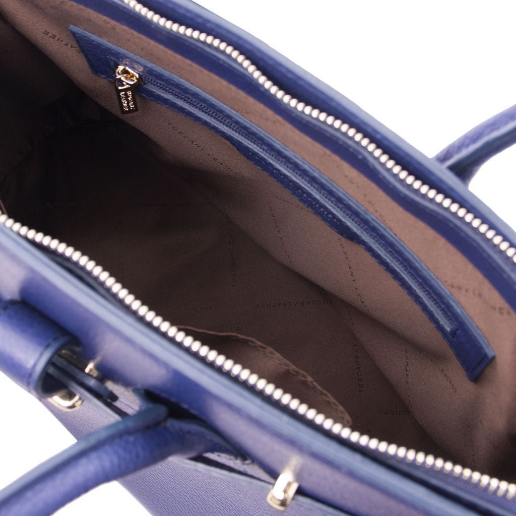 TL Bag - Leather handbag with golden hardware | TL141529 - Premium Leather handbags - Just €146.40! Shop now at San Rocco Italia