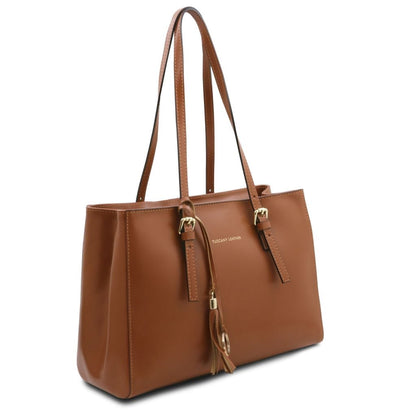 TL Bag - Leather shoulder bag | TL142037 - Premium Leather handbags - Just €140.30! Shop now at San Rocco Italia