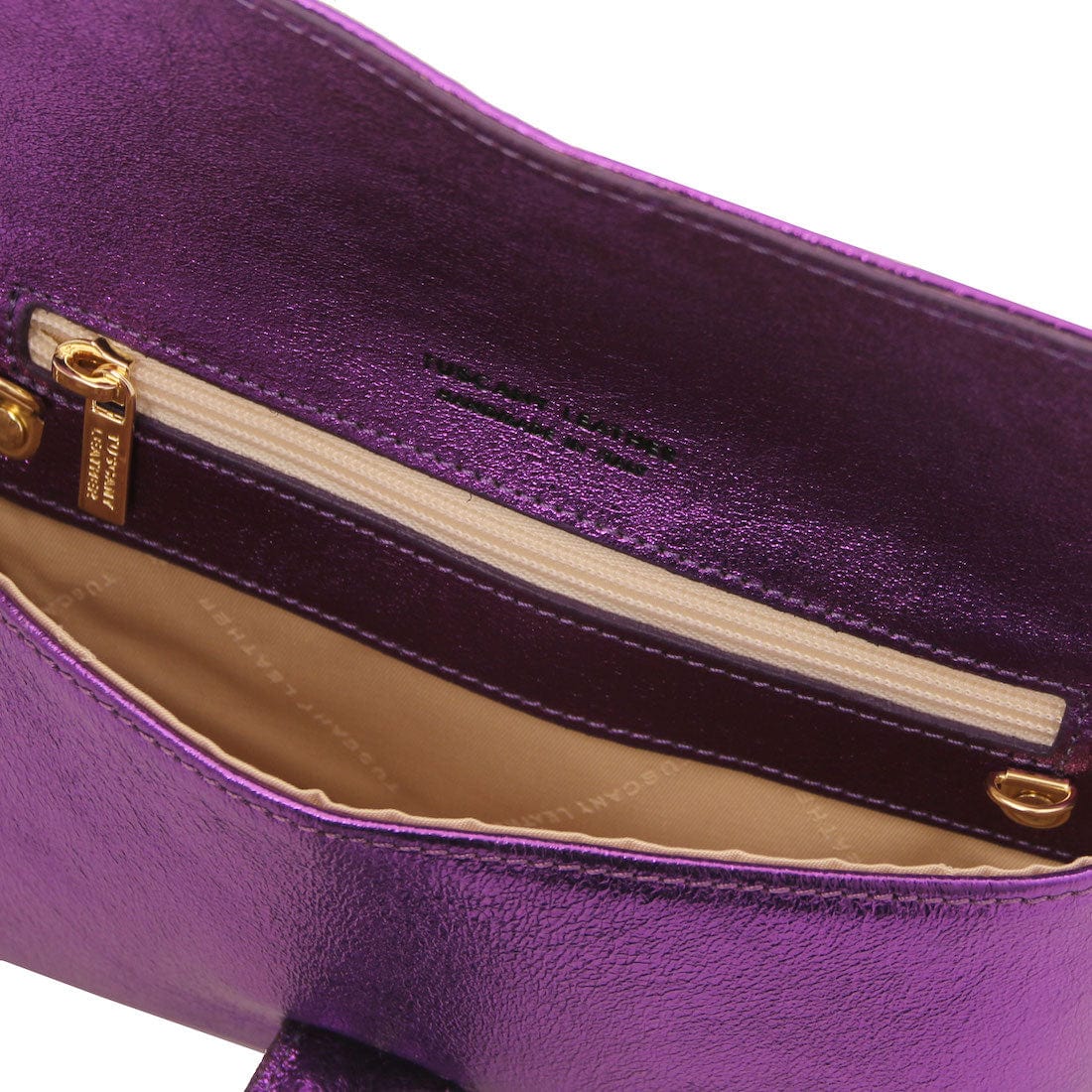 TL Bag - Metallic leather clutch | TL141993 - Premium Leather handbags - Just €73.20! Shop now at San Rocco Italia