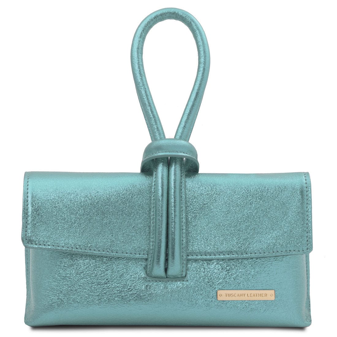 TL Bag - Metallic leather clutch | TL141993 - Premium Leather handbags - Just €73.20! Shop now at San Rocco Italia