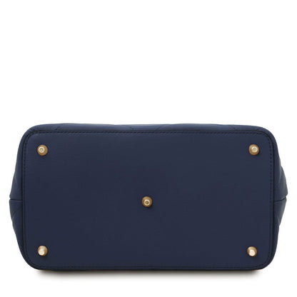 TL Bag - Soft quilted leather handbag | TL142132 - Premium Leather handbags - Just €146.40! Shop now at San Rocco Italia