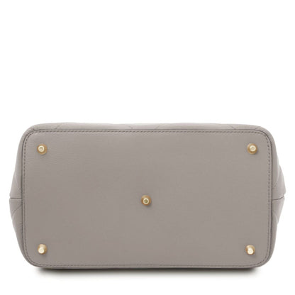 TL Bag - Soft quilted leather handbag | TL142132 - Premium Leather handbags - Just €146.40! Shop now at San Rocco Italia