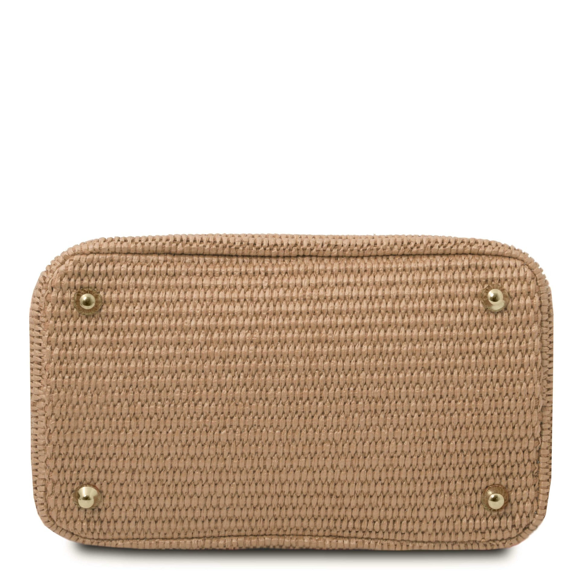 TL Bag - Straw effect bag | TL142208 - Premium Leather handbags - Just €95.16! Shop now at San Rocco Italia