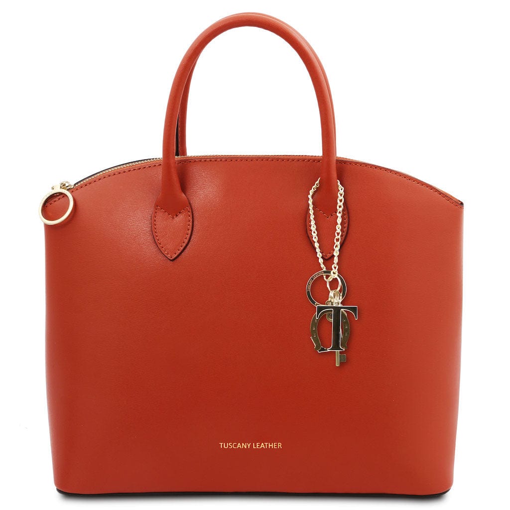 TL KeyLuck - Italian leather tote | TL142212 - Premium Leather handbags - Shop now at San Rocco Italia