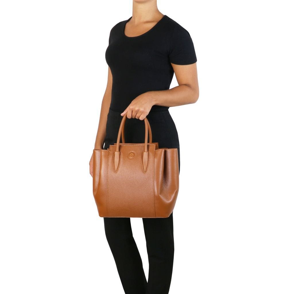 Tulipan - Leather handbag | TL141727 - Premium Leather handbags - Shop now at San Rocco Italia