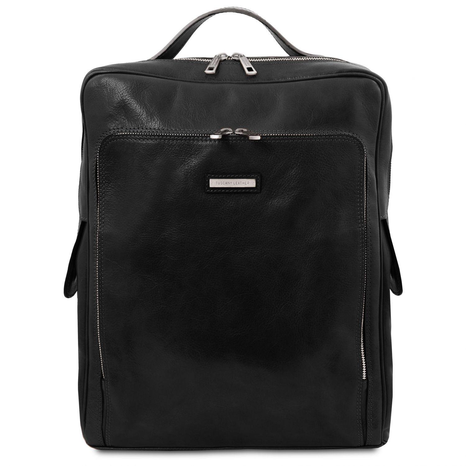 Bangkok - Leather laptop backpack - Large size | TL141987 – San Rocco ...