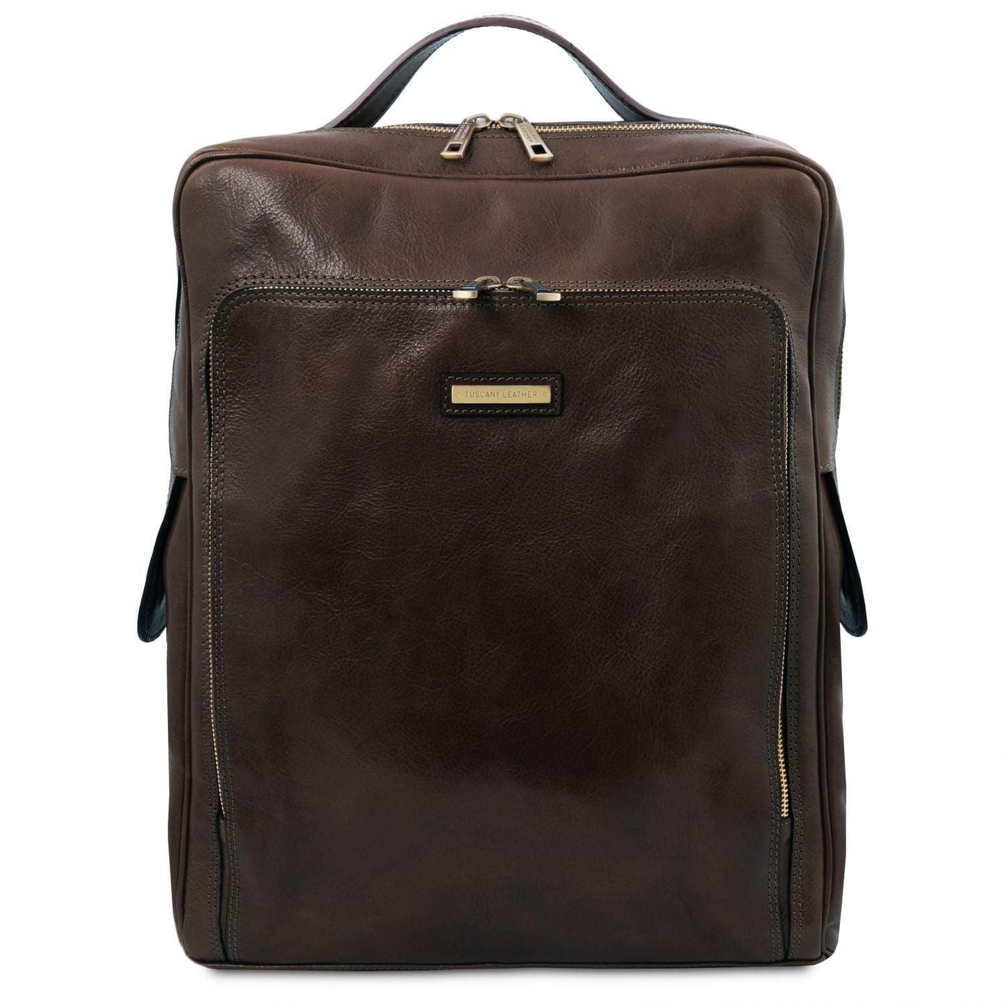 Bangkok - Leather laptop backpack - Large size | TL141987 - Premium Leather laptop bags - Shop now at San Rocco Italia