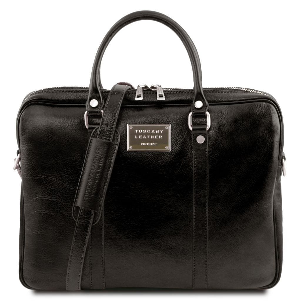 Prato - Exclusive leather laptop case | TL141283 - Premium Leather laptop bags - Shop now at San Rocco Italia
