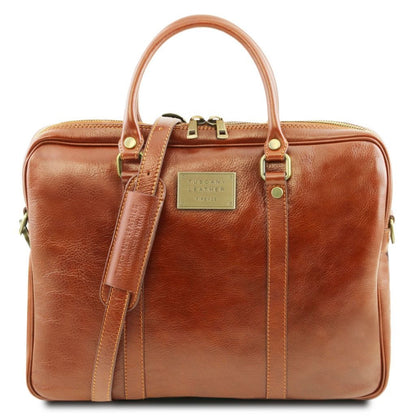 Prato - Exclusive leather laptop case | TL141283 - Premium Leather laptop bags - Just €222.04! Shop now at San Rocco Italia