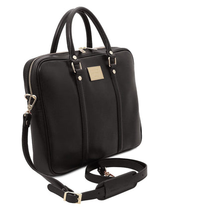 Prato - Exclusive Saffiano leather laptop case | TL141626 - Premium Leather laptop bags - Shop now at San Rocco Italia