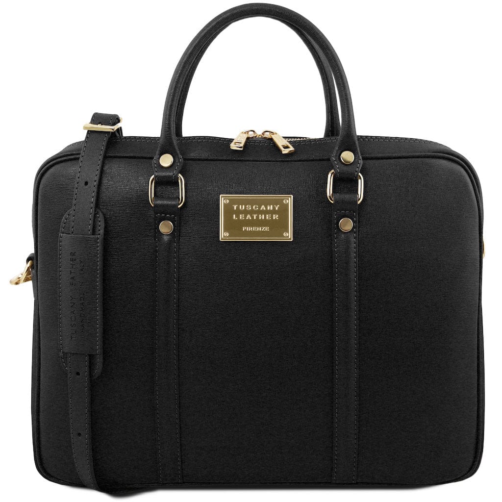 Prato - Exclusive Saffiano leather laptop case | TL141626 - Premium Leather laptop bags - Shop now at San Rocco Italia