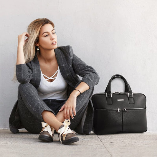 Leather laptop bags Treviso - Leather laptop briefcase | TL141986 San Rocco Italia