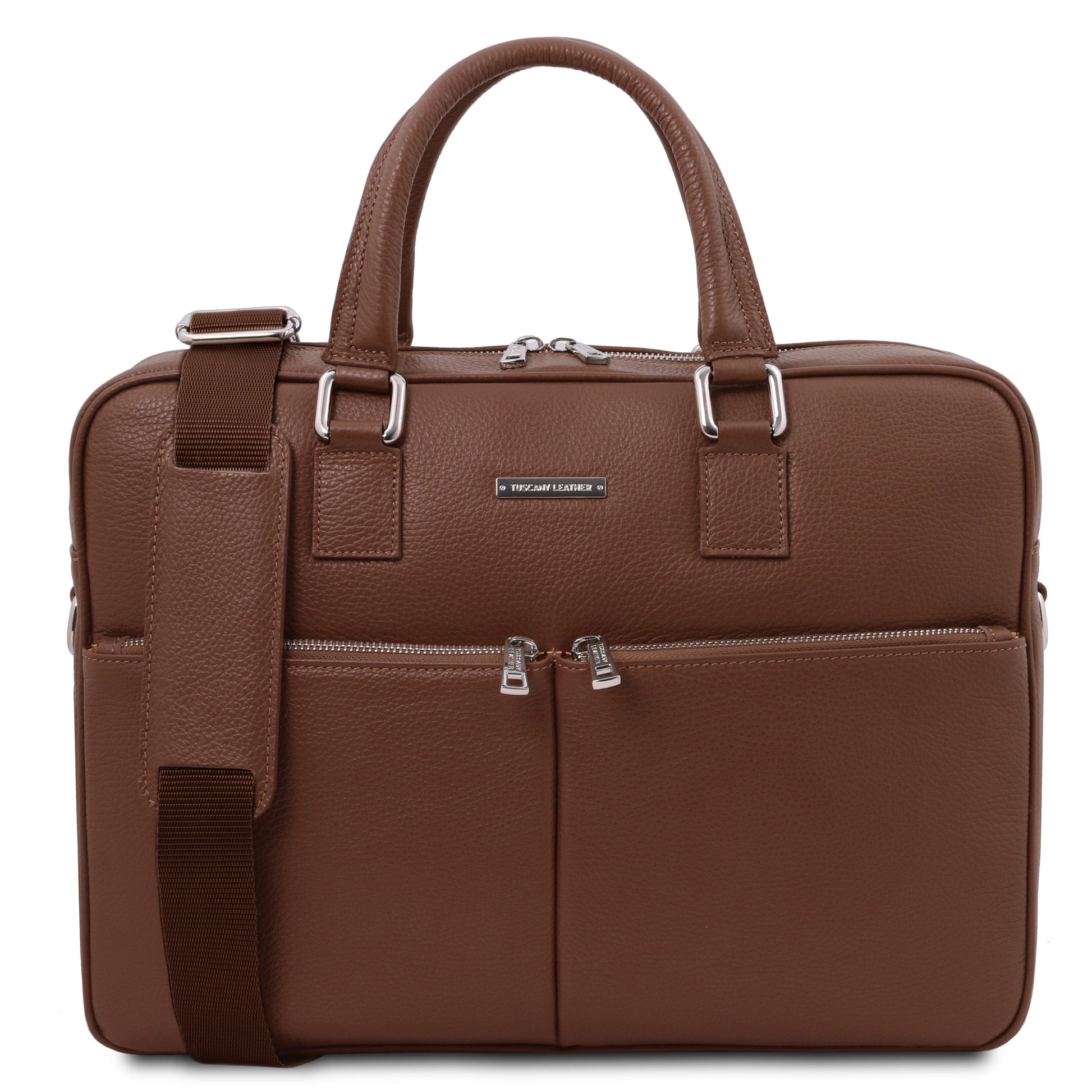 Treviso - Leather laptop briefcase | TL141986 - Premium Leather laptop bags - Just €225.70! Shop now at San Rocco Italia