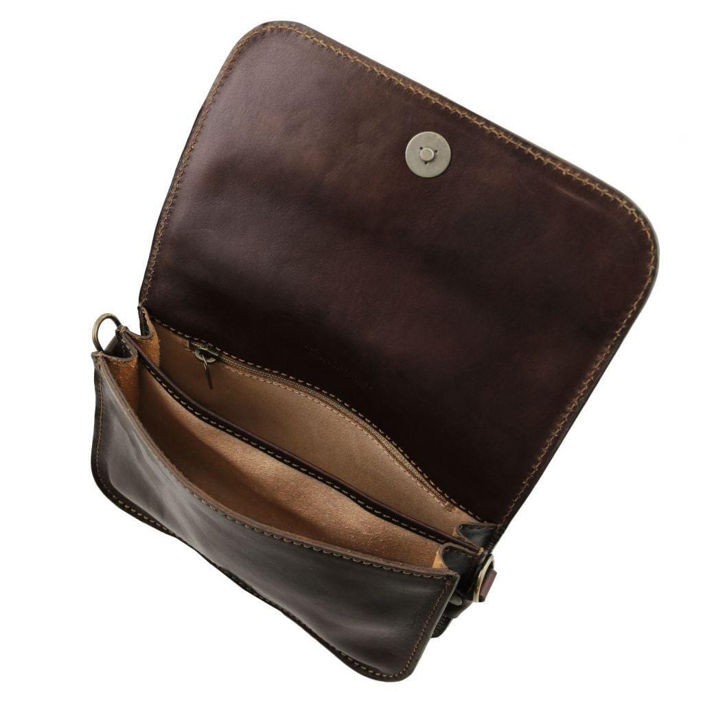 Carmen - Leather shoulder bag with flap | TL141713 - Premium Leather shoulder bags - Just €109.80! Shop now at San Rocco Italia