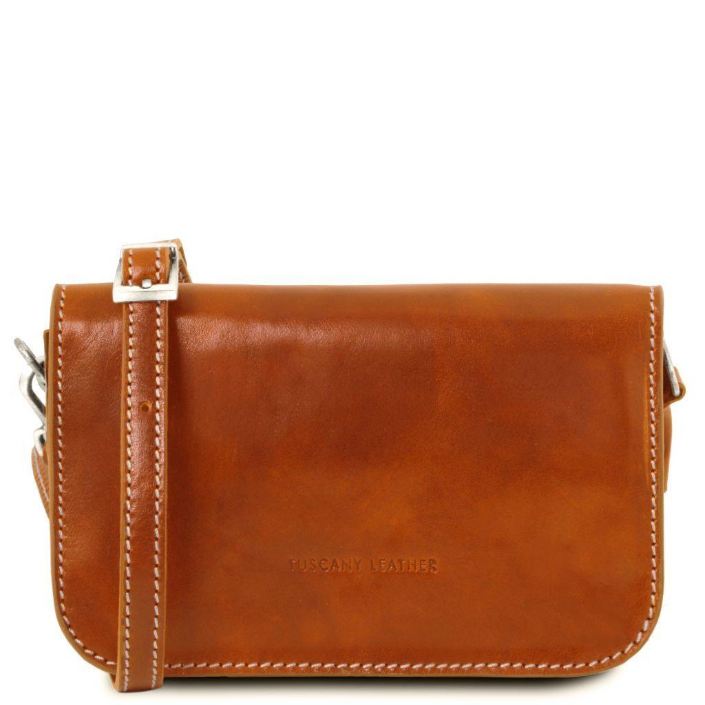 Carmen - Leather shoulder bag with flap | TL141713 - Premium Leather shoulder bags - Just €109.80! Shop now at San Rocco Italia