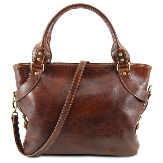 Leather shoulder bags Ilenia - Leather shoulder bag | TL140899 San Rocco Italia