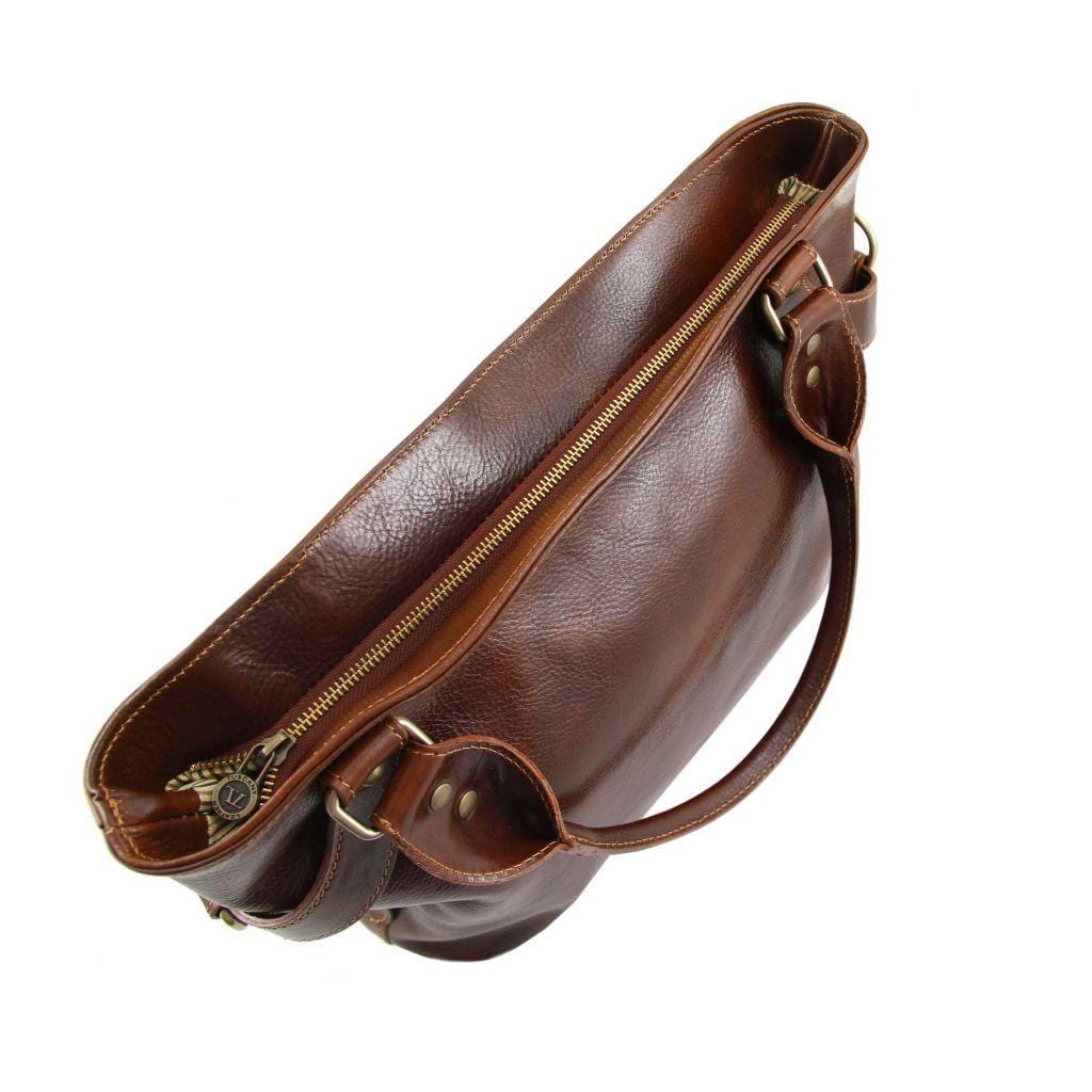 Ilenia - Leather shoulder bag | TL140899 - Premium Leather shoulder bags - Shop now at San Rocco Italia