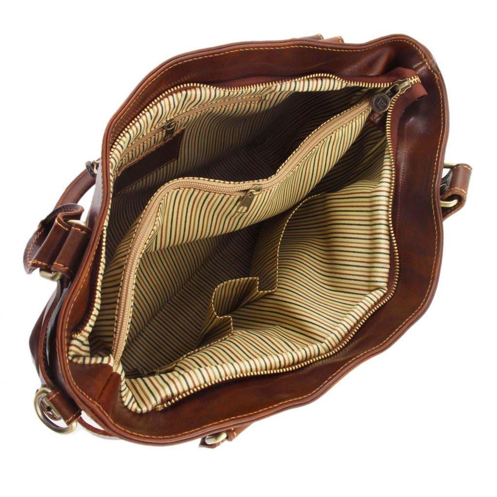 Ilenia - Leather shoulder bag | TL140899 - Premium Leather shoulder bags - Shop now at San Rocco Italia