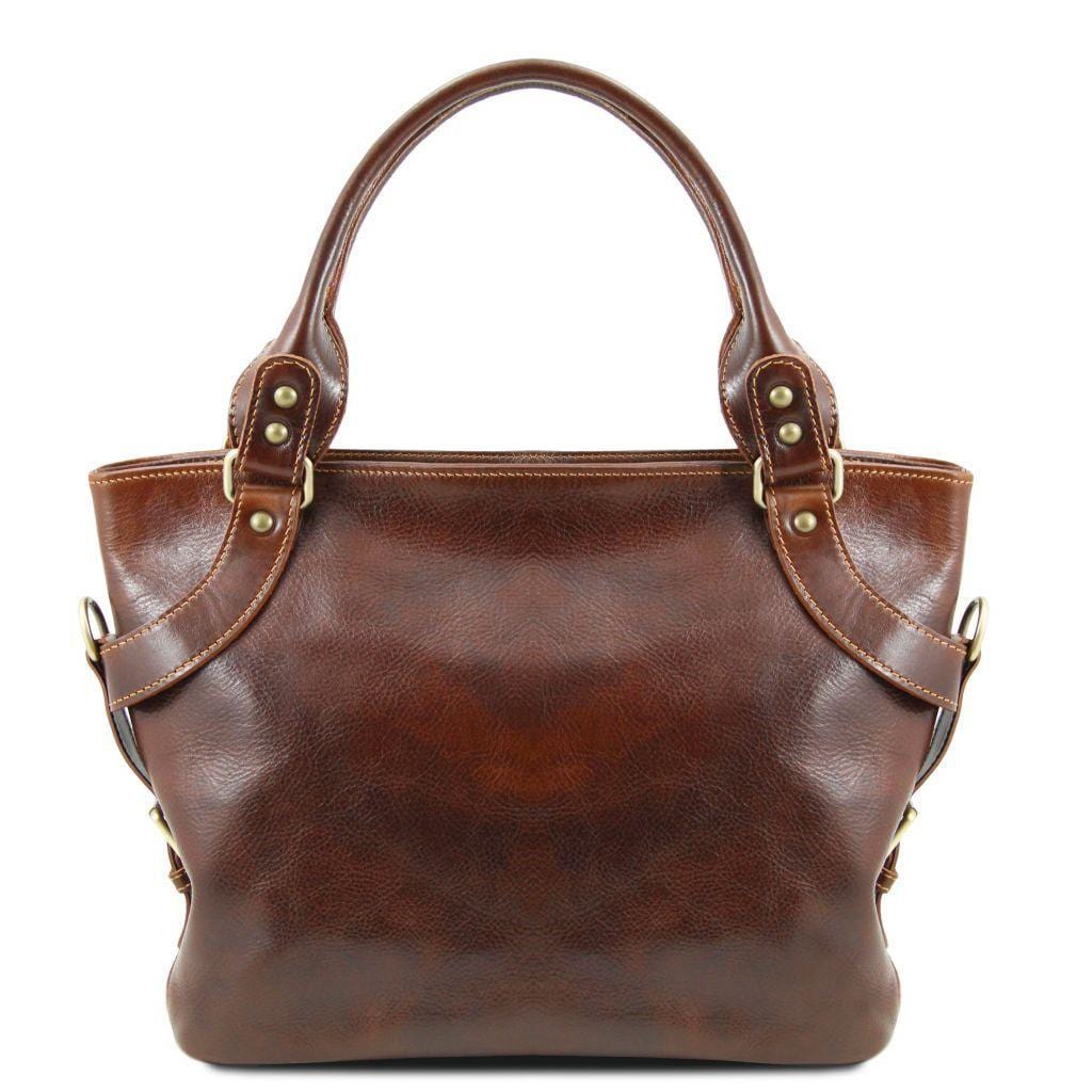 Ilenia - Leather shoulder bag | TL140899 - Premium Leather shoulder bags - Shop now at San Rocco Italia