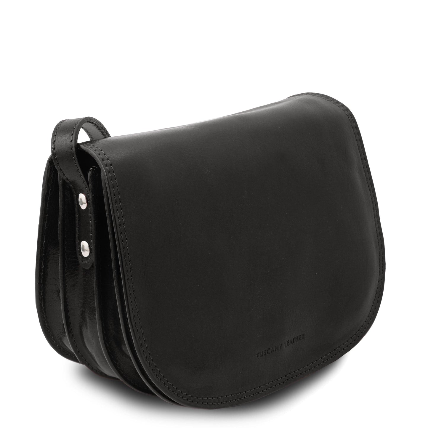 Isabella - Lady leather saddle bag | TL9031 - Premium Leather shoulder bags - Shop now at San Rocco Italia