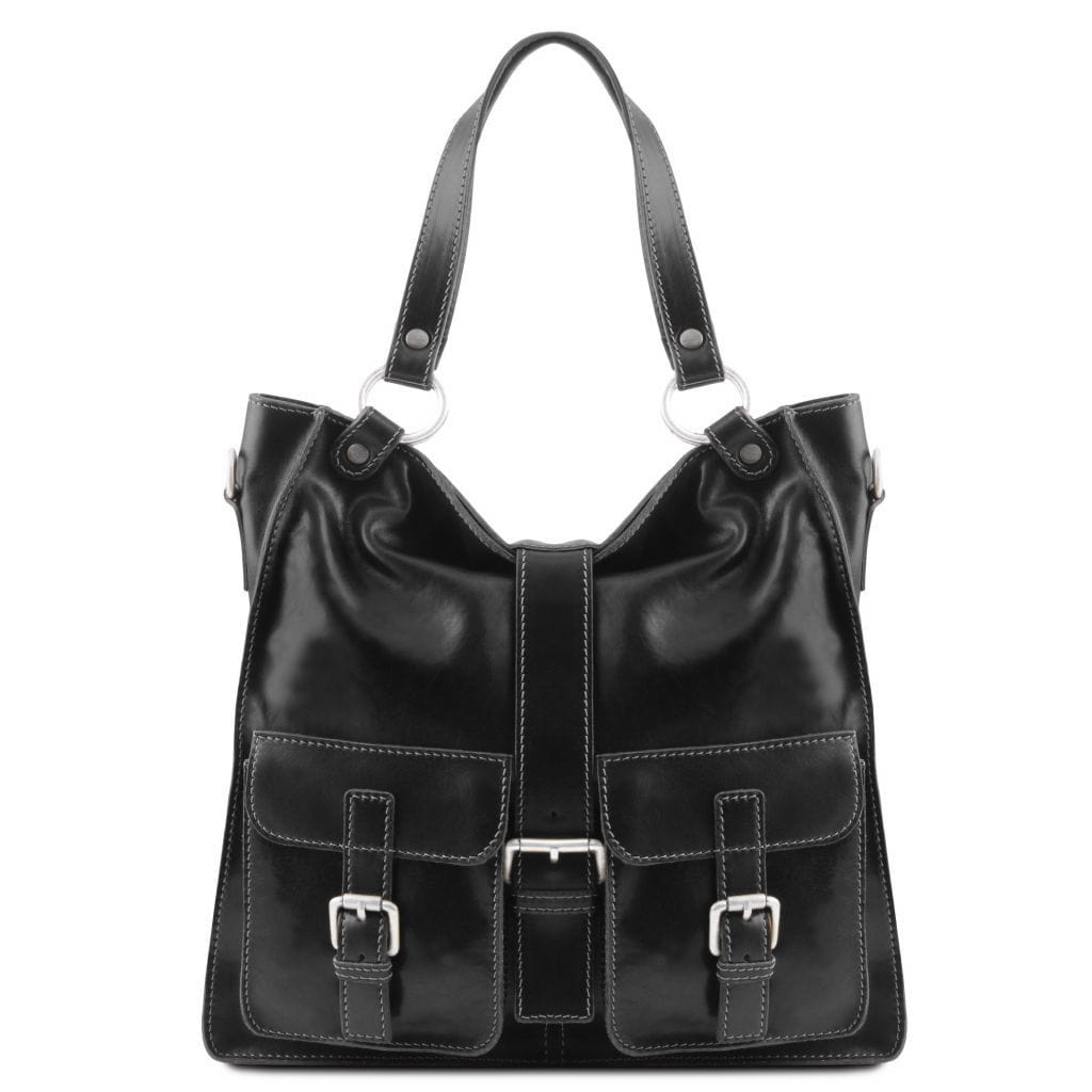 Melissa - Lady leather bag | TL140928 - Premium Leather shoulder bags - Shop now at San Rocco Italia