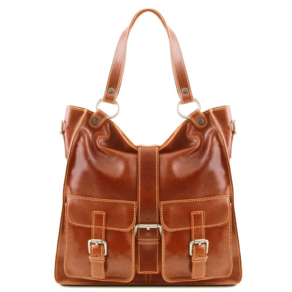 Melissa - Lady leather bag | TL140928 - Premium Leather shoulder bags - Shop now at San Rocco Italia