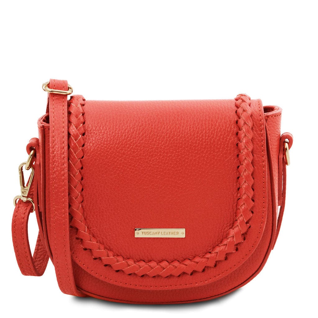 TL Bag - Leather shoulder bag with flap | TL142218 - Premium Leather shoulder bags - Just €92.72! Shop now at San Rocco Italia