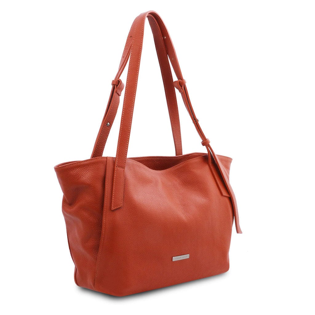 TL Bag - Soft leather shopping bag | TL142230 - Premium Leather shoulder bags - Shop now at San Rocco Italia