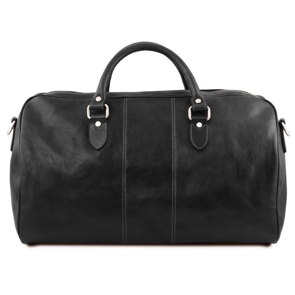 Lisbona - Travel leather duffle bag - Large size | TL141657 - Premium Leather Travel bags - Shop now at San Rocco Italia