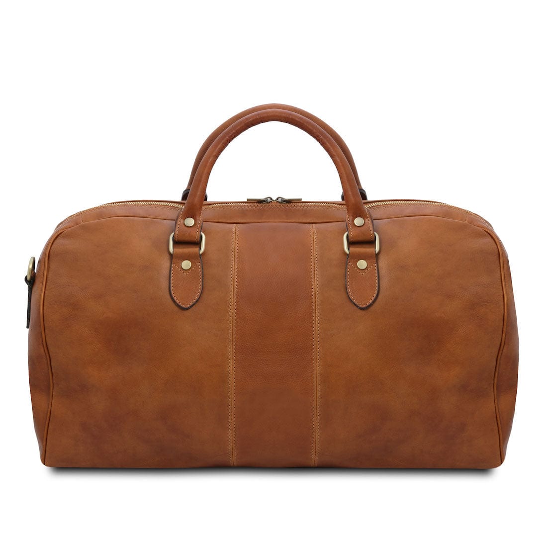 Lisbona - Travel leather duffle bag - Large size | TL141657 - Premium Leather Travel bags - Shop now at San Rocco Italia