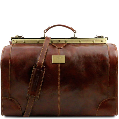 Madrid - Gladstone Leather Bag - Large size | TL1022 - Premium Leather Travel bags - Just €463.60! Shop now at San Rocco Italia