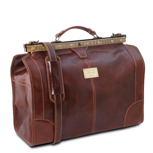 Leather Travel bags Madrid - Gladstone Leather Bag - Small size | TL1023 San Rocco Italia