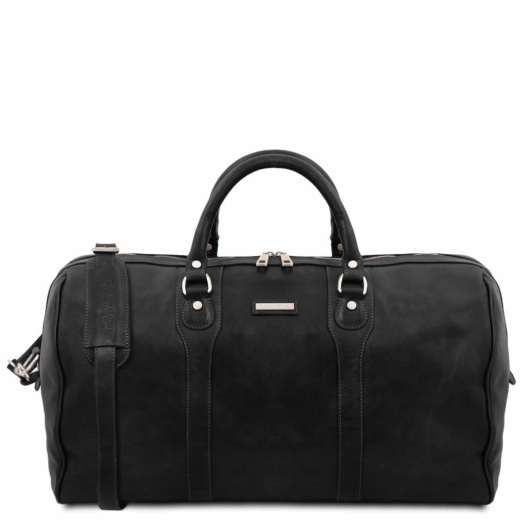 Oslo - Travel leather duffle bag - Weekender bag | TL141913 - Premium Leather Travel bags - Shop now at San Rocco Italia