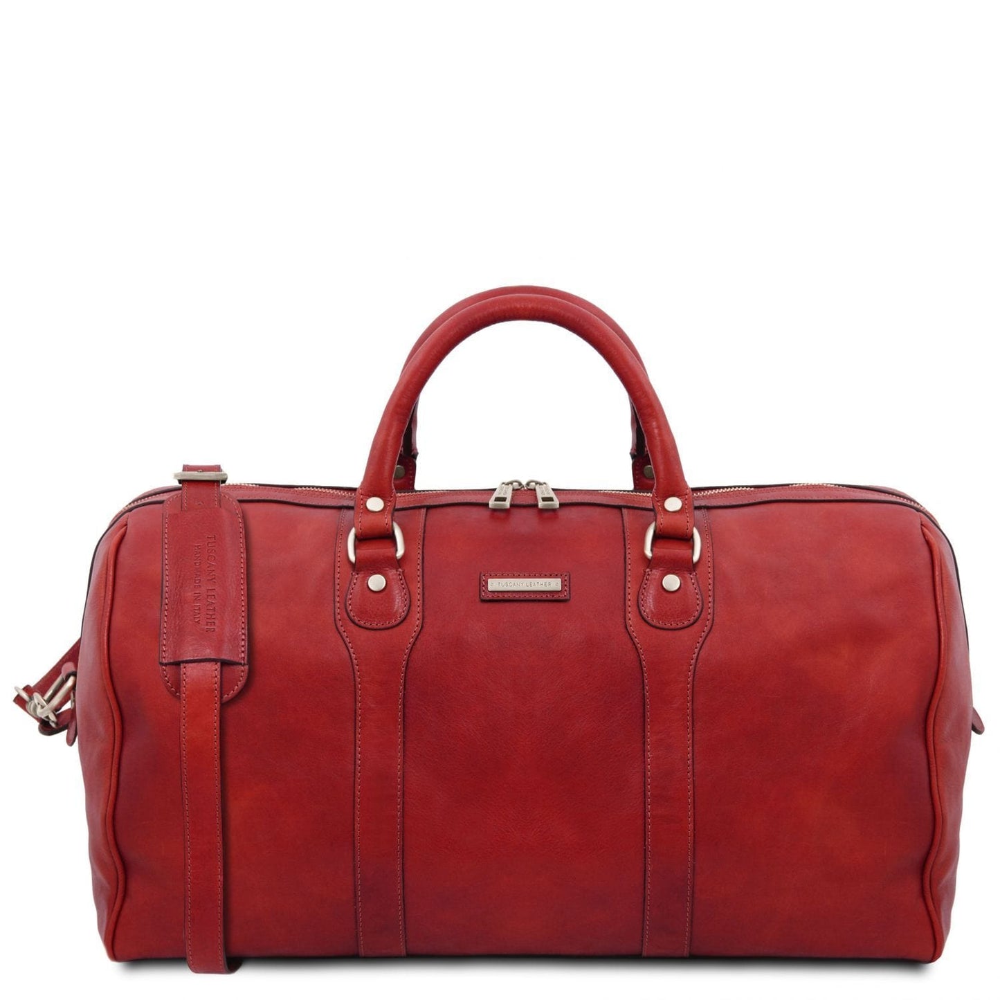 Oslo - Travel leather duffle bag - Weekender bag | TL141913 - Premium Leather Travel bags - Shop now at San Rocco Italia