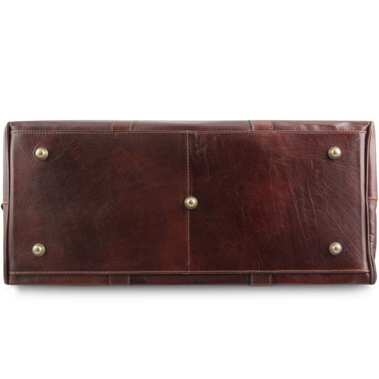 Leather Travel bags TL Voyager - Travel leather duffle bag - Large size | TL141794 San Rocco Italia