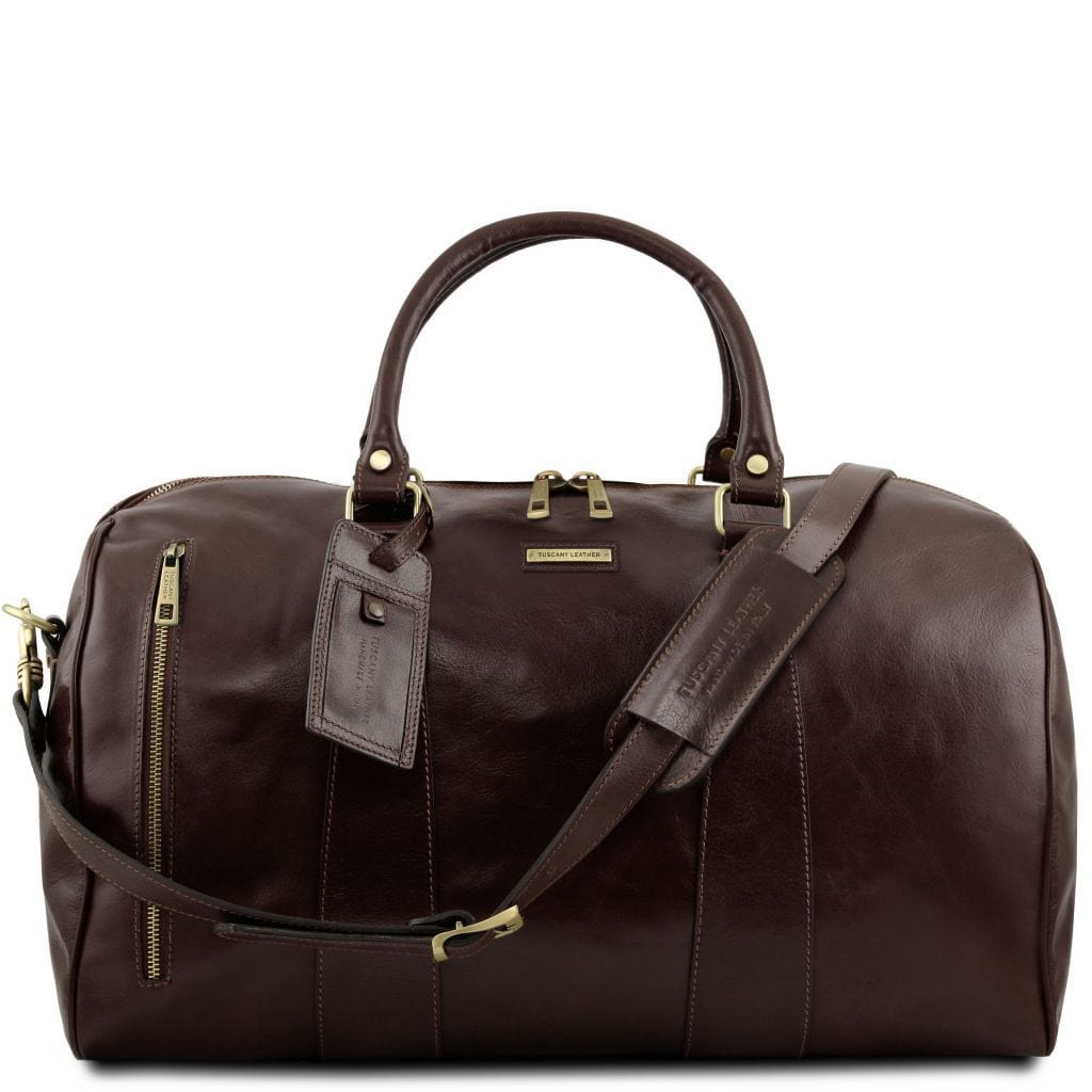 TL Voyager - Travel leather duffle bag - Large size | TL141794 - Premium Leather Travel bags - Shop now at San Rocco Italia