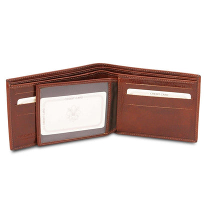 Exclusive leather 3 fold wallet for men | TL140817 - Premium Leather wallets for men - Shop now at San Rocco Italia