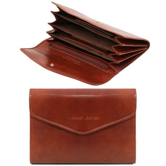 Exclusive leather accordion wallet for women | TL140786 - Premium Leather wallets for women - Just €96.38! Shop now at San Rocco Italia