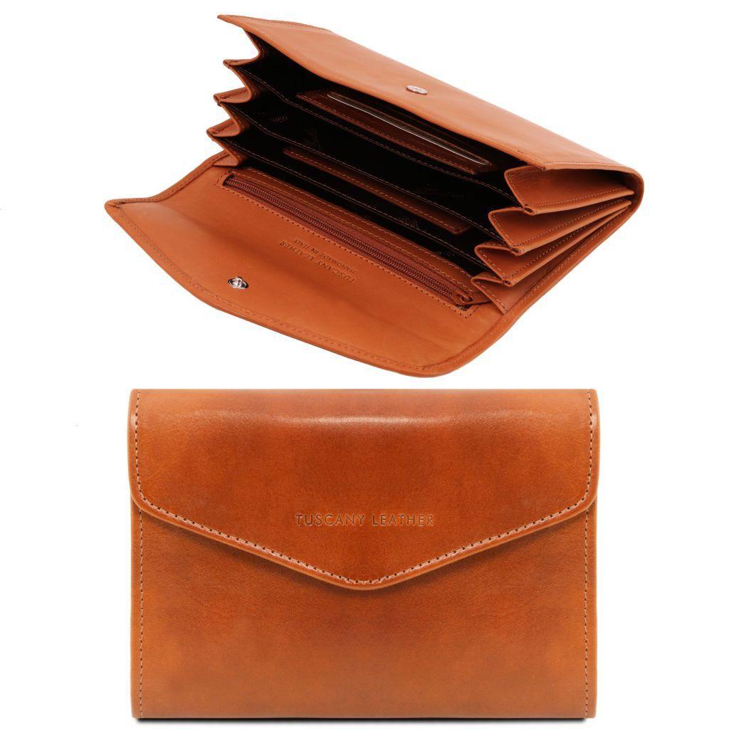 Exclusive leather accordion wallet for women | TL140786 - Premium Leather wallets for women - Just €96.38! Shop now at San Rocco Italia