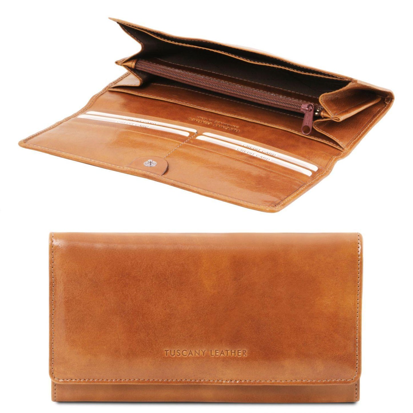 Exclusive leather accordion wallet for women | TL140787 - Premium Leather wallets for women - Shop now at San Rocco Italia