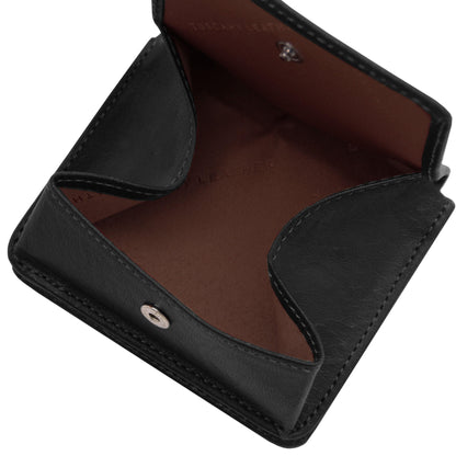 Exclusive leather wallet with coin pocket | TL142059 - Premium Leather wallets for women - Just €73.20! Shop now at San Rocco Italia