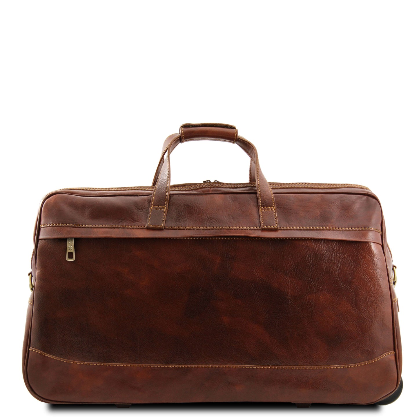 Bora Bora - Trolley leather bag - Small size | TL3065 - Premium Leather Wheeled luggage - Shop now at San Rocco Italia