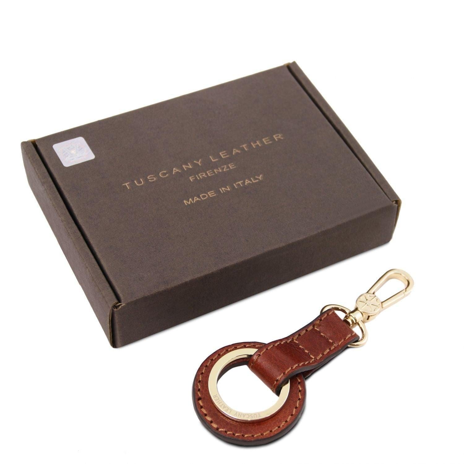 Leather key holder | TL141923 - Premium Men leather accessories - Shop now at San Rocco Italia