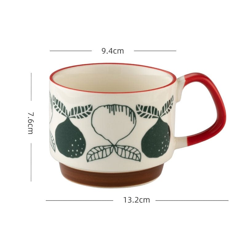 Rare Vintage 60s Mid Century Modern DEL MONTE 1684 4” Coffee Cups Mugs  Japan