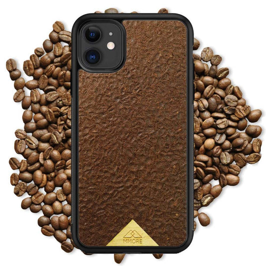 Aromatic Organic Mobile Phone Case - Coffee - Mag Safe compatible - Mobile Phone Cases - San Rocco Italia